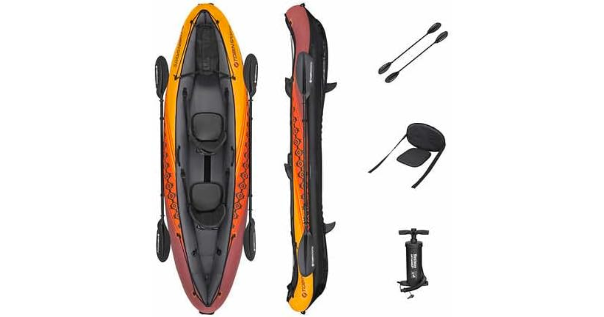 Tobin Sports Wavebreak Inflatable 2-Person Kayak UPC