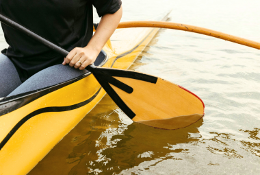 Outriggers on Kayak